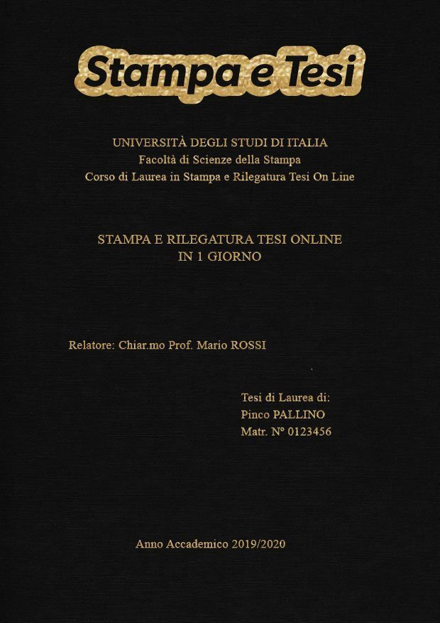 Similtela Nero Oro LAYOUT 2 - Logo in Alto - Times New Roman