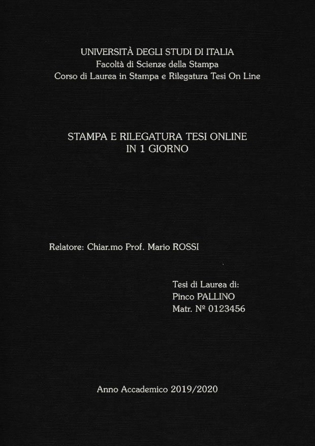 Similtela Nero Argento LAYOUT 2 - Senza Logo - Souvenir