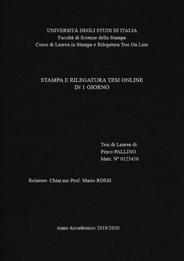 Similtela Nero Argento LAYOUT 1 - Senza Logo - Times New Roman