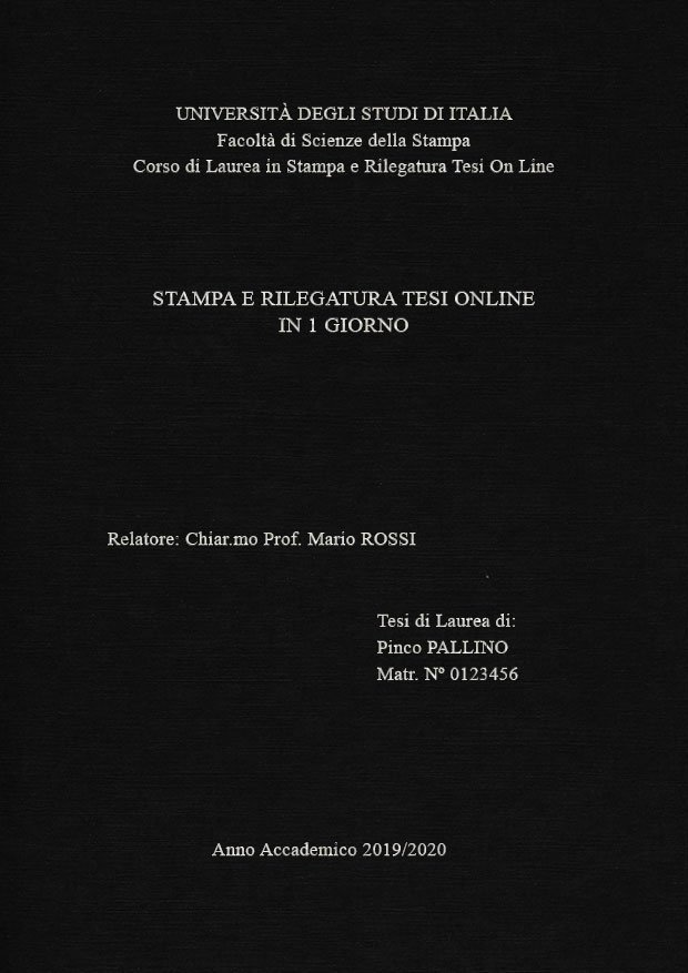 Similtela Nero Argento LAYOUT 2 - Senza Logo - Times New Roman