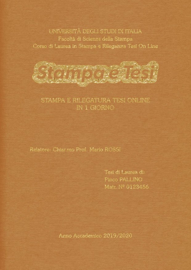 Similtela Beige Oro LAYOUT 2 - Logo Centrato - Souvenir