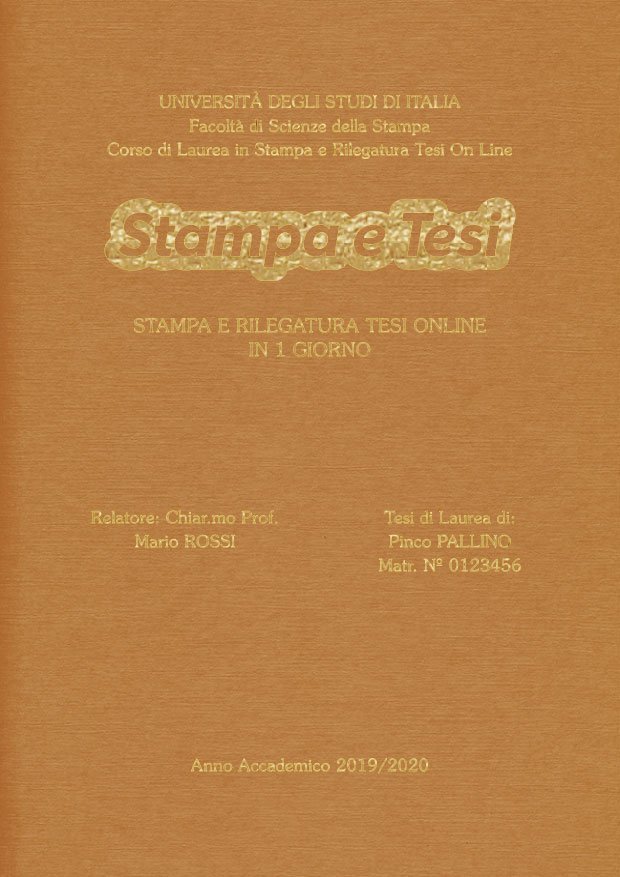 Similtela Beige Oro LAYOUT 3 - Logo Centrato - Souvenir 