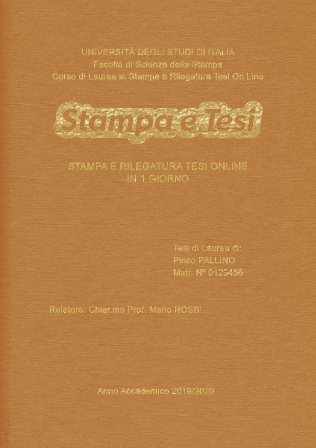 Similtela Beige Oro LAYOUT 1 - Logo Centrato - Arial