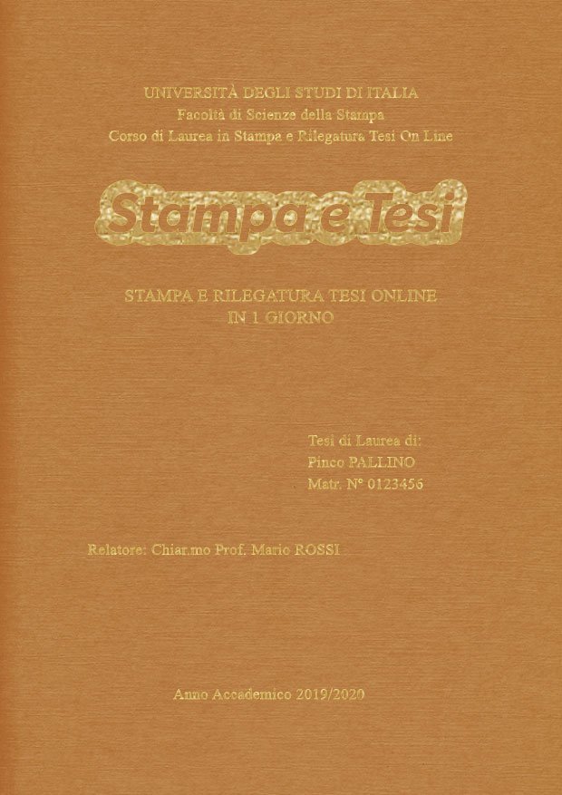 Similtela Beige Oro LAYOUT 1 - Logo Centrato - Times New Roman