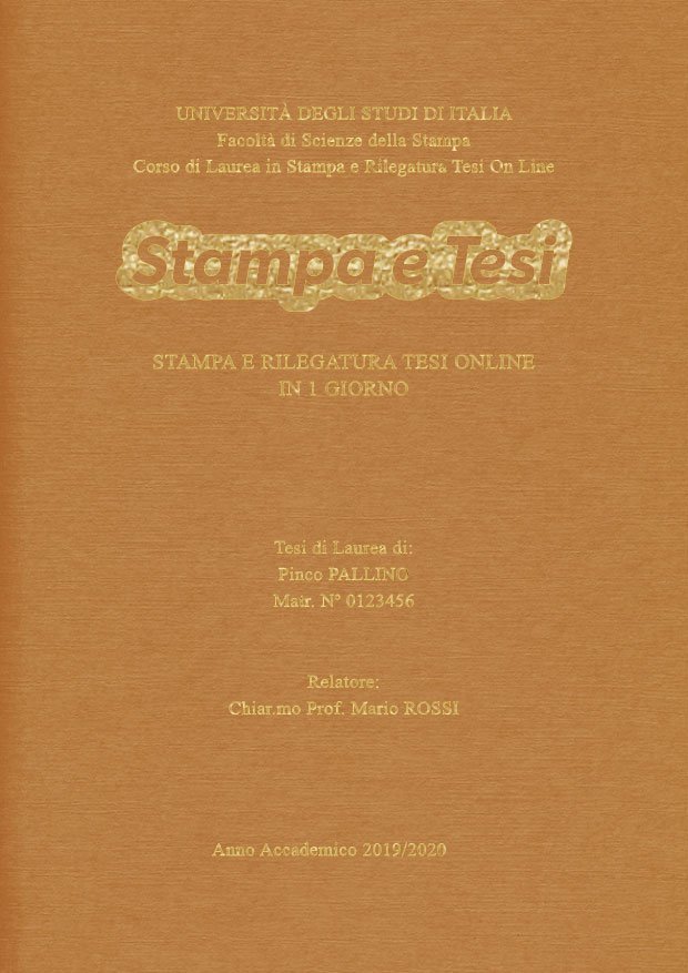 Similtela Beige Oro LAYOUT 4 - Logo Centrato - Times New Roman