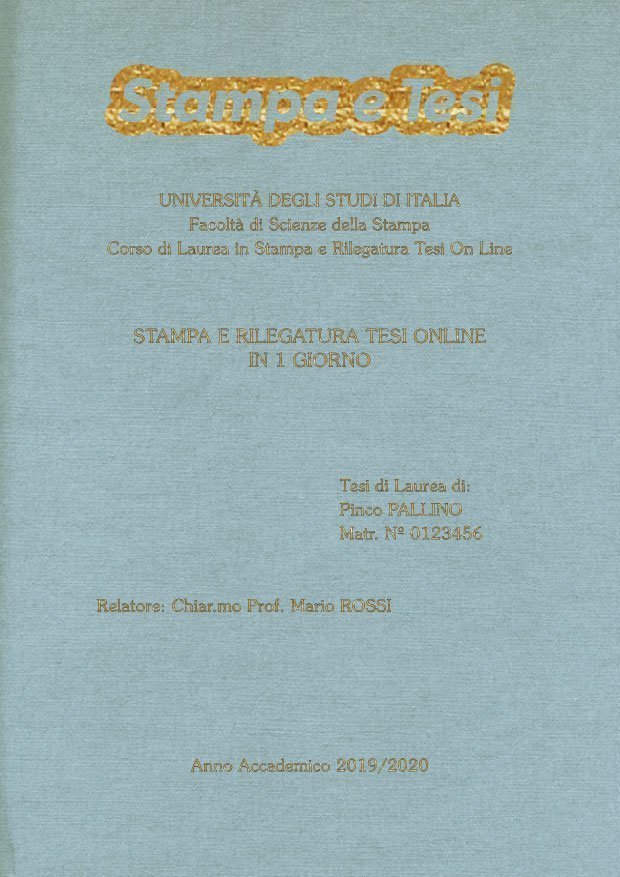 Similtela Celeste Oro LAYOUT 1 - Logo in Alto - Souvenir 