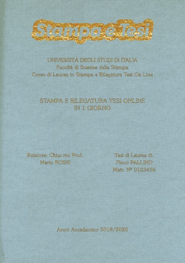 Similtela Celeste Oro LAYOUT 3 - Logo in Alto - Souvenir 