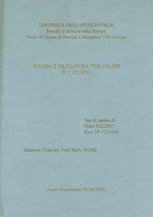 Similtela Celeste Oro LAYOUT 1 - Senza Logo - Souvenir