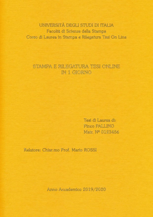 Similtela Giallo Oro LAYOUT 1 - Senza Logo - Souvenir