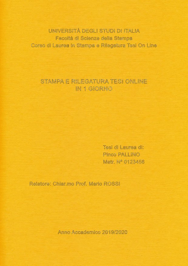 Similtela Giallo Oro LAYOUT 1 - Senza Logo - Arial