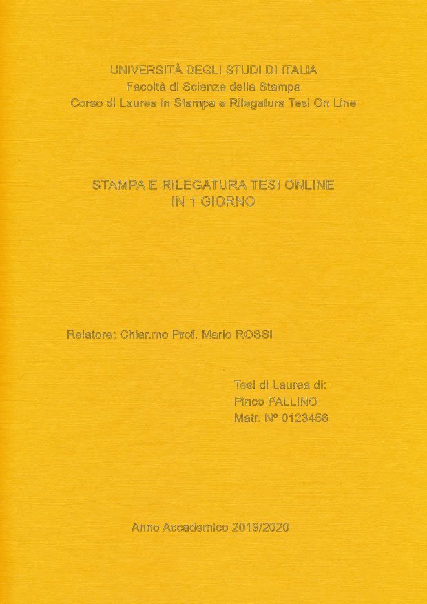 Similtela Giallo Oro LAYOUT 2 - Senza Logo - Arial