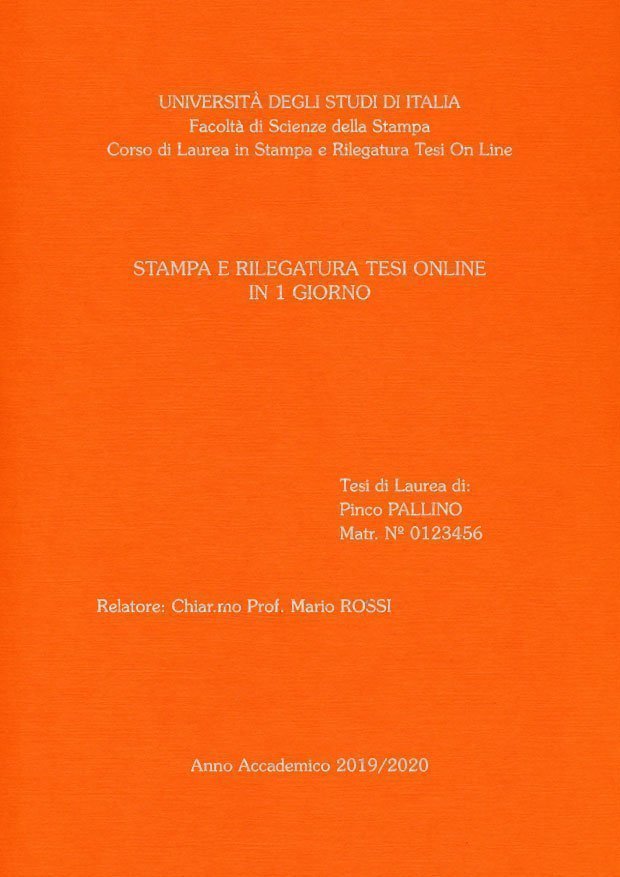 Similtela Arancione Argento LAYOUT 1 - Senza Logo - Souvenir