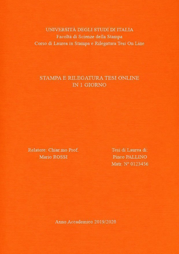 Similtela Arancione Argento LAYOUT 3 - Senza Logo - Times New Roman